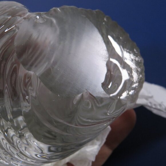 SEA SHELLS SOLID GLASS (2) heavy paperweights - Picture 7 of 12